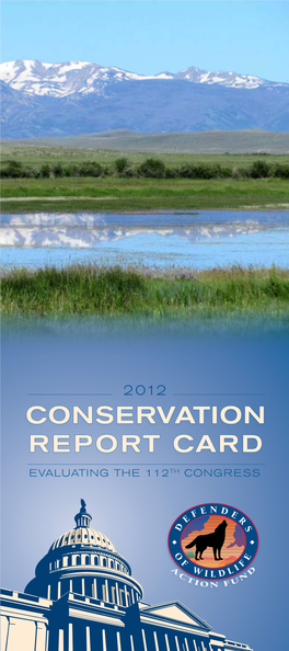 Conservation Report Card