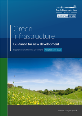 Green Infrastructure: Guidance for New Development April 2021