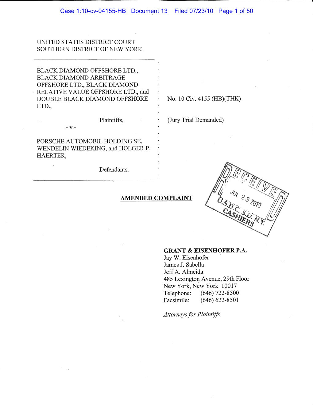 Amended Complaint