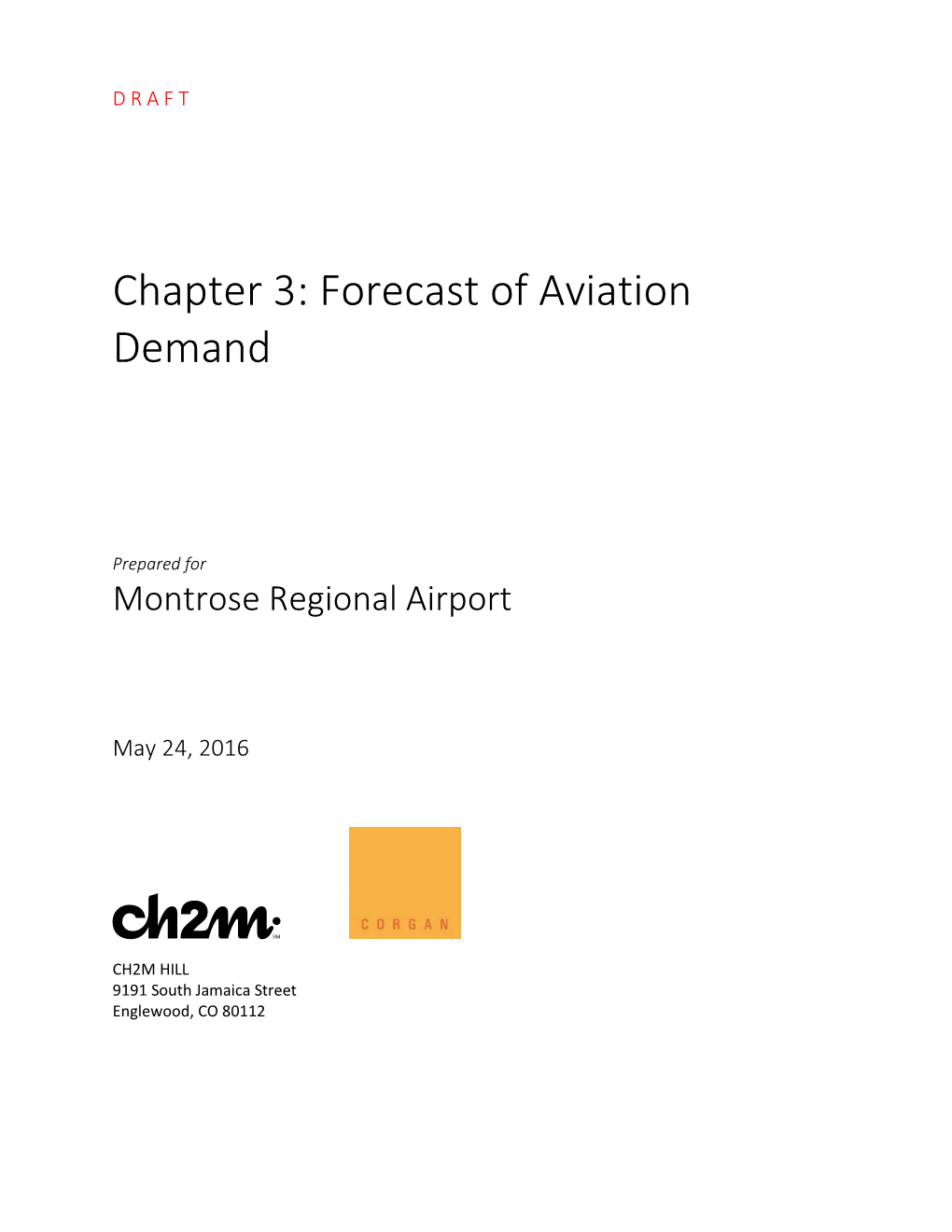 Chapter 3: Forecast of Aviation Demand
