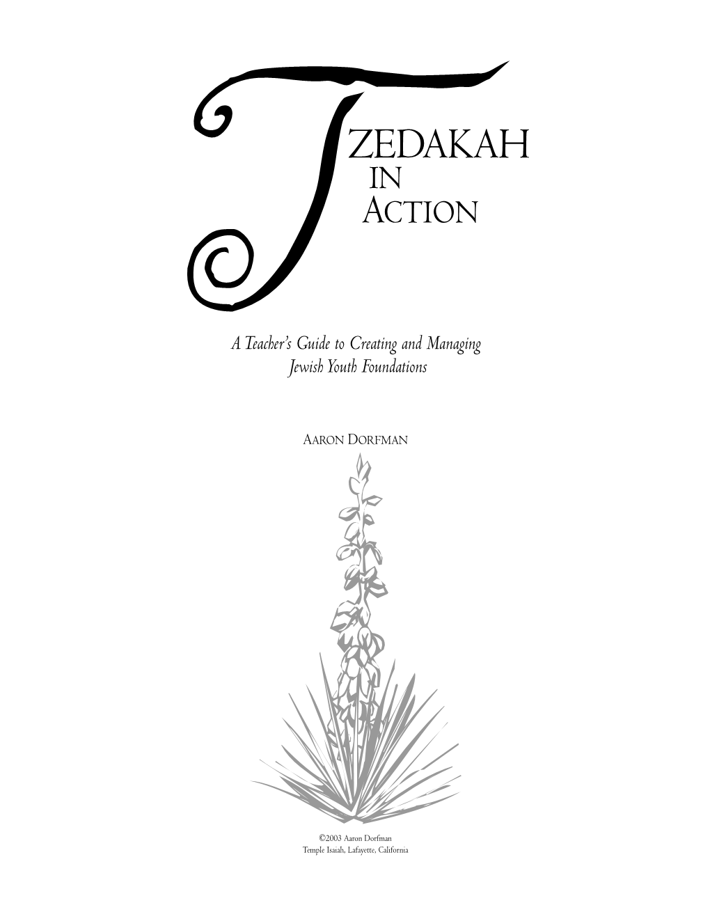 Tzedakah in Action