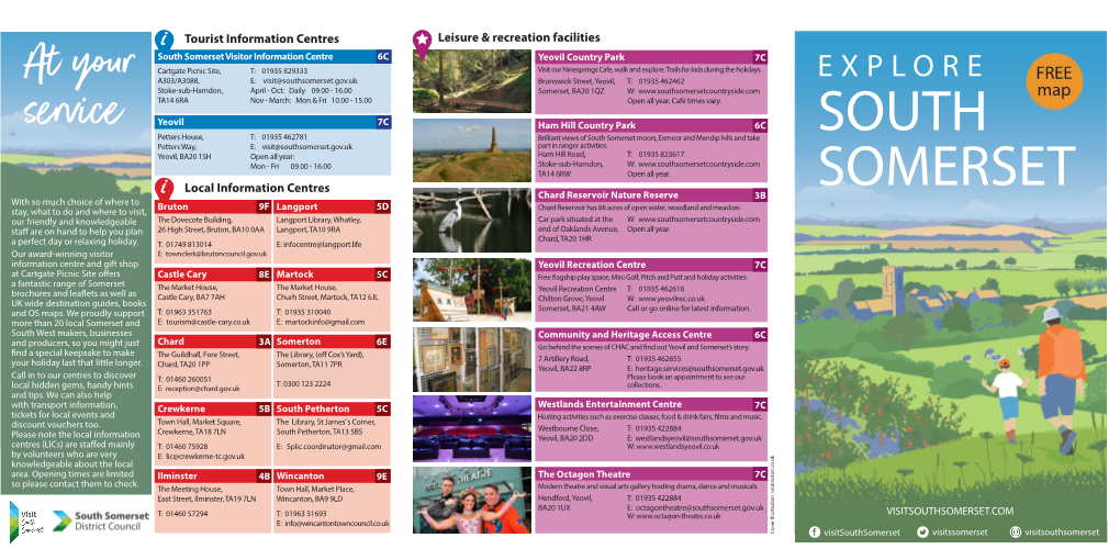 South Somerset Map & Local Information