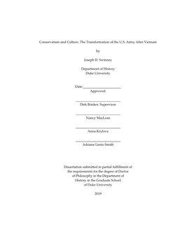 Duke University Dissertation Template