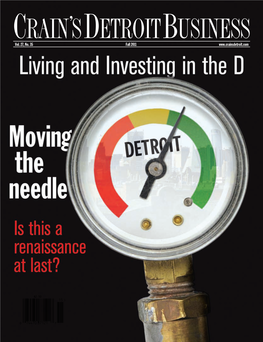 Crain's Detroit Business Living and Investing in the D 2011