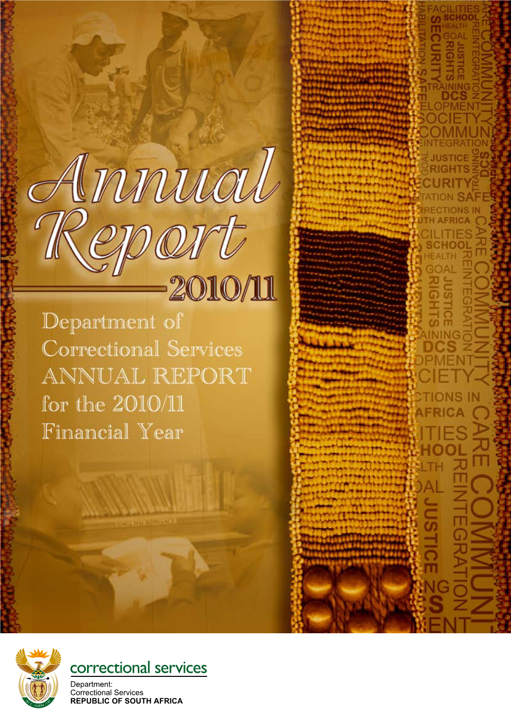 Annual Report 2010/11   Department of Correctional Services Ms