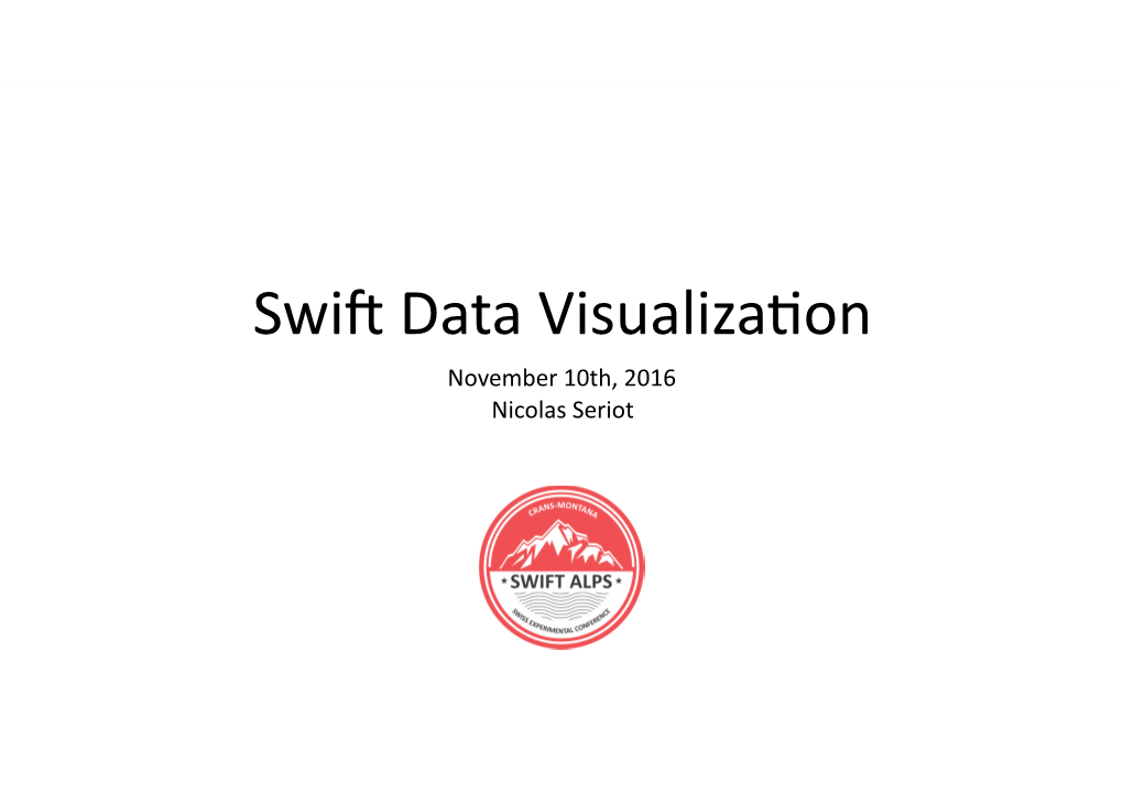 Swift Data Visualiza%On