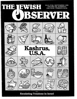 Kashrus, U.S.A