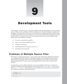 Development Tools