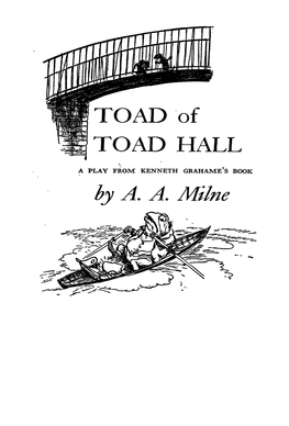 TOAD of TOAD HALL