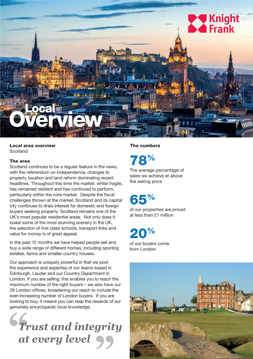 Local Overview Scotland Sales