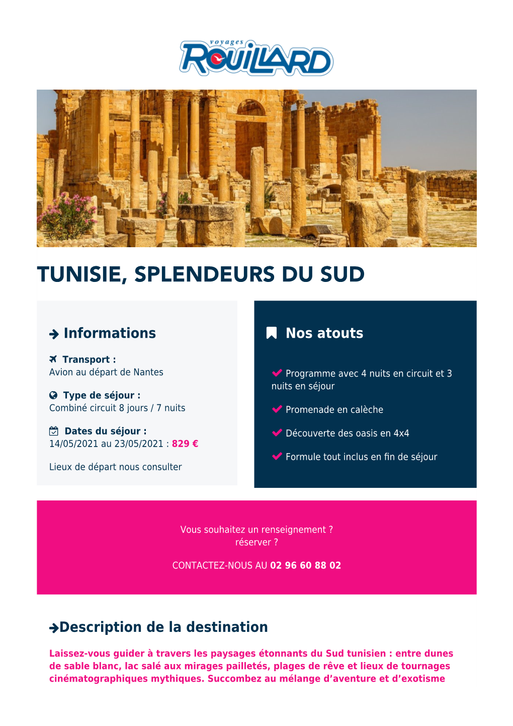 Tunisie, Splendeurs Du Sud