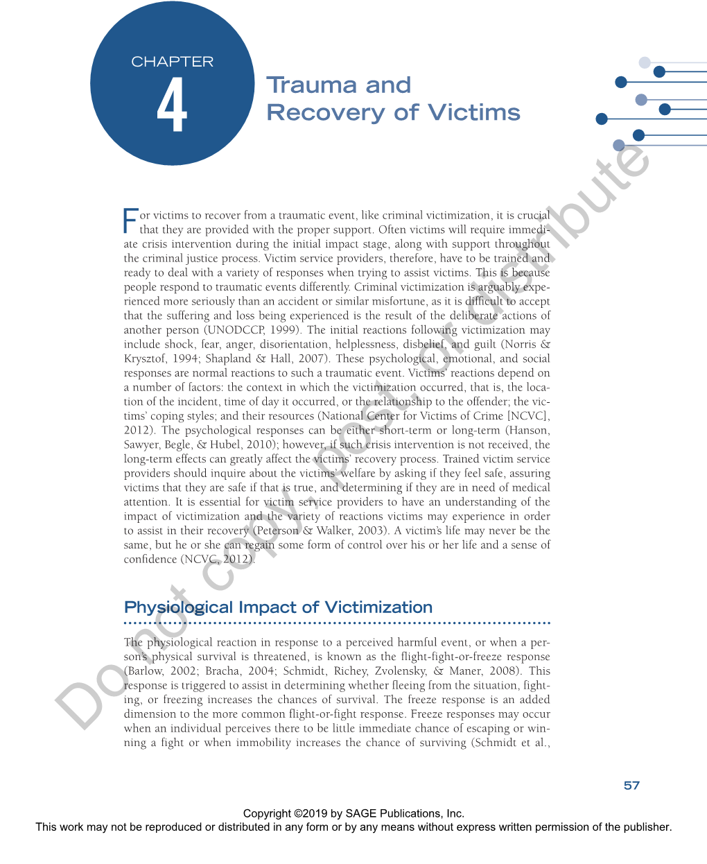 4 Trauma and Recovery of Victims