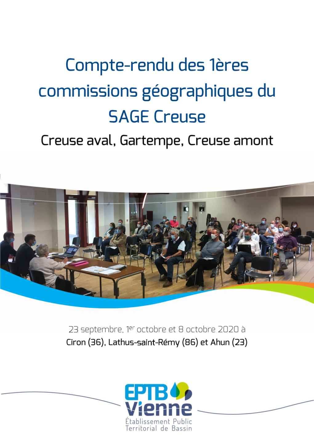 CR 1Ères Commissions Géographiques Du SAGE Creuse 1 / 16