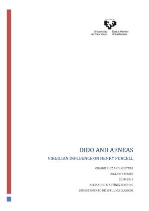Dido and Aeneas Virgilian Influence on Henry Purcell