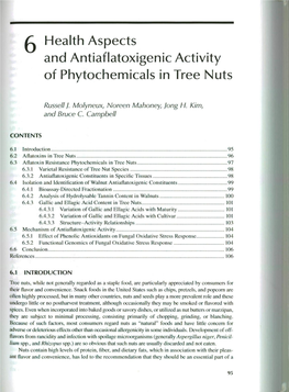 6 Health Aspects and Antiaflatoxigenic Activity of Phytochemicals in Tree