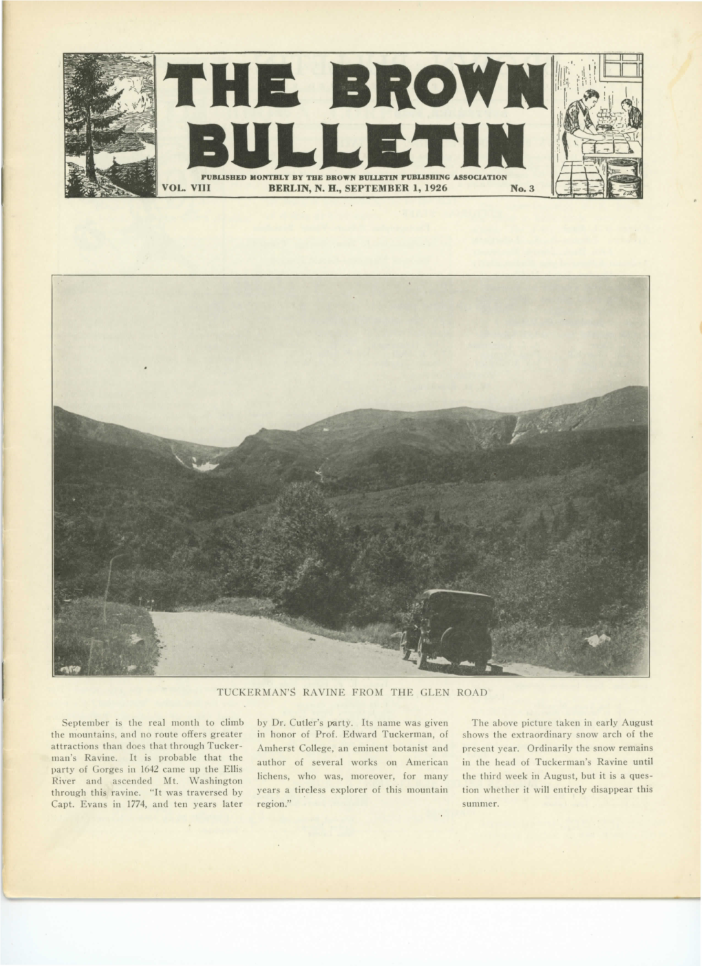 The Brown Bulletin Publishing Associationn Vol