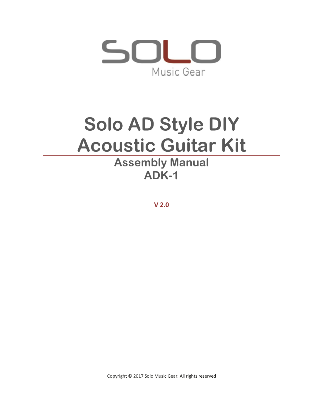 Solo MM Style DIY Electric Bass Guitar