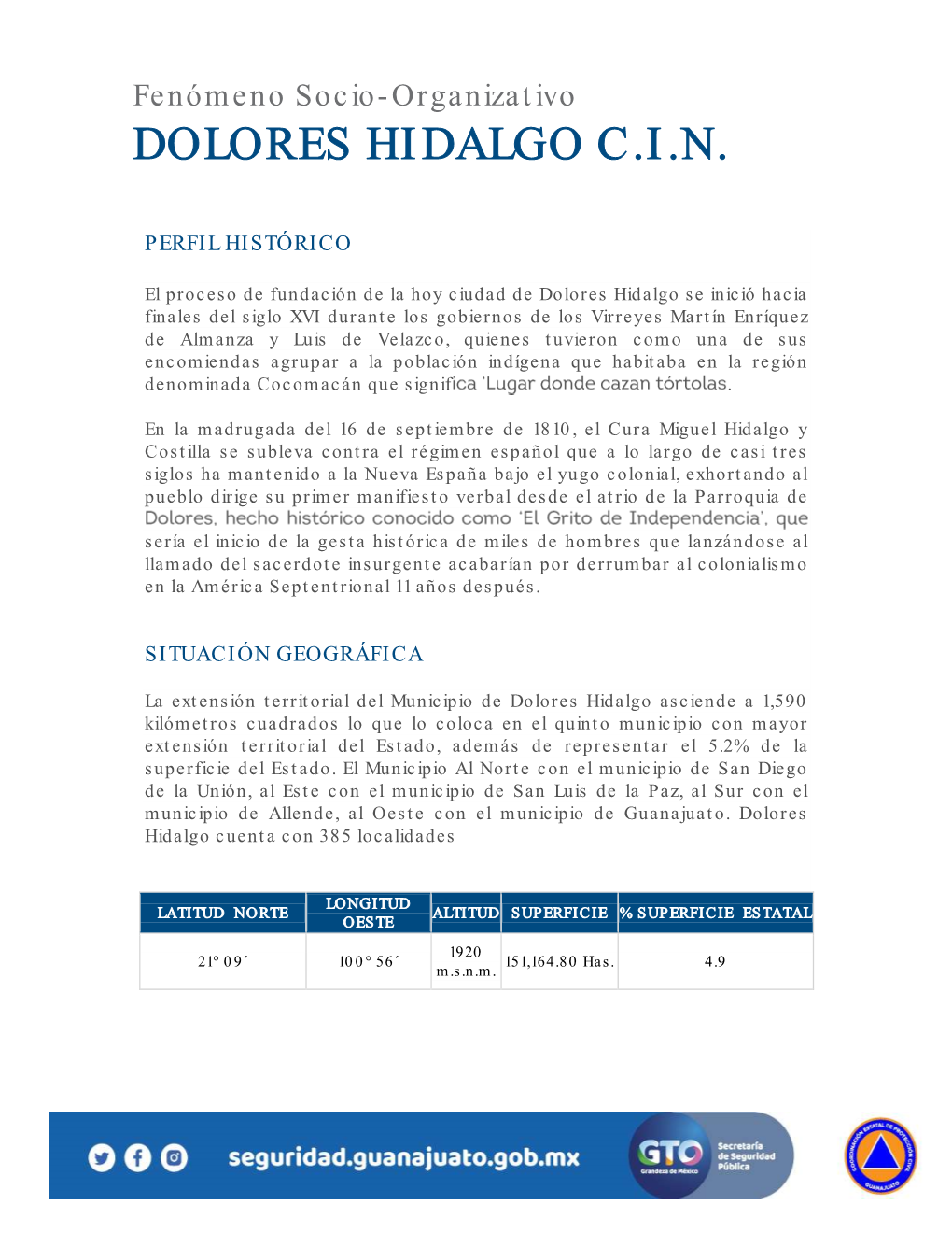 Dolores Hidalgo C.I.N