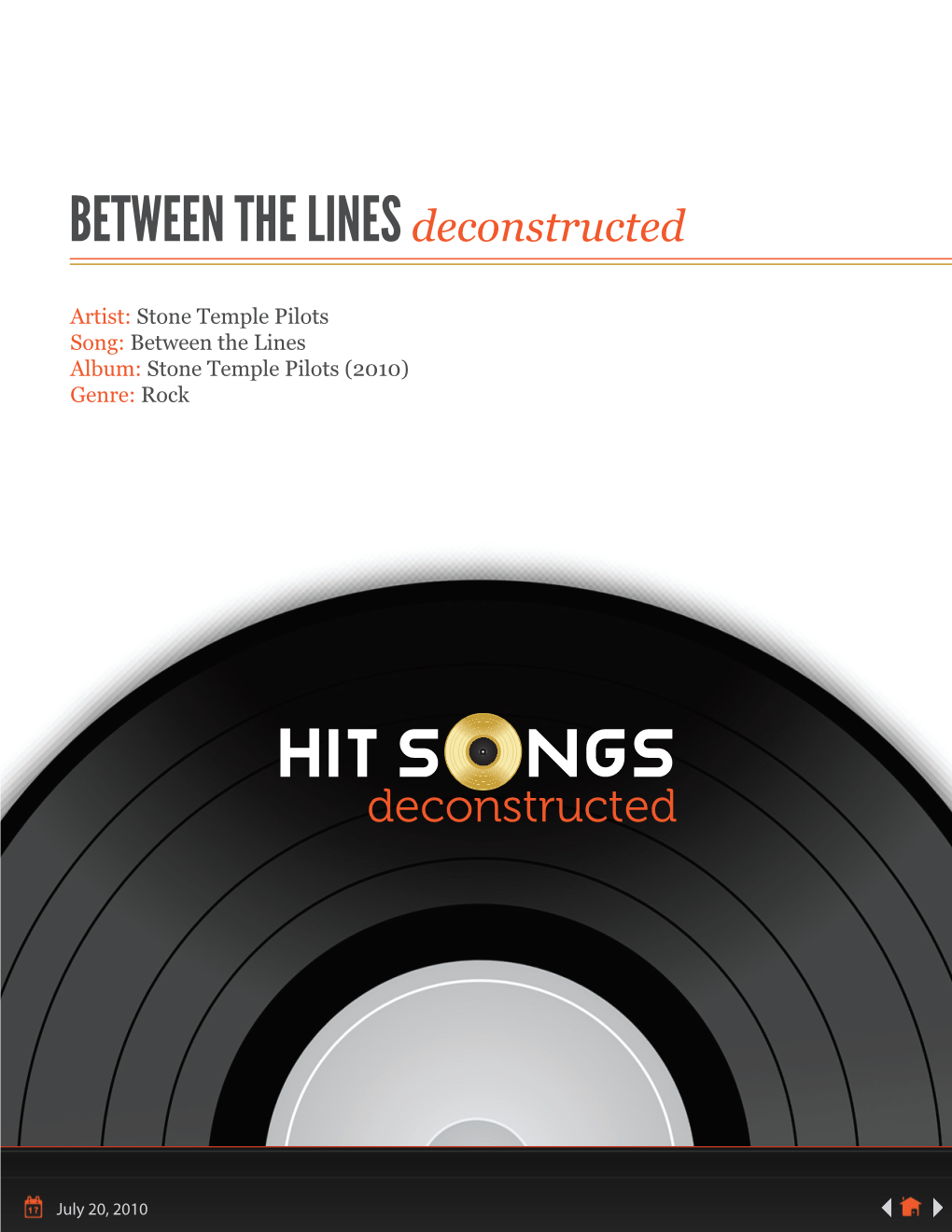 BETWEEN the LINES Deconstructed