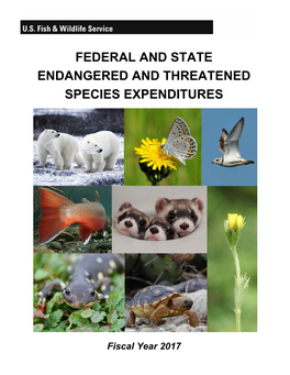 Federal and State Endangered and Threatened Species Expenditures