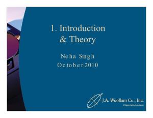 1. Introduction & Theory