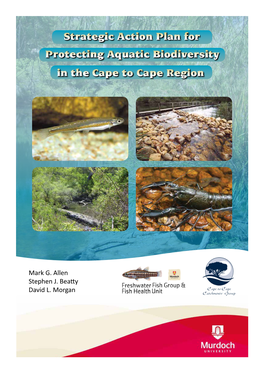 In the Cape to Cape Region Protecting Aquatic Biodiversity