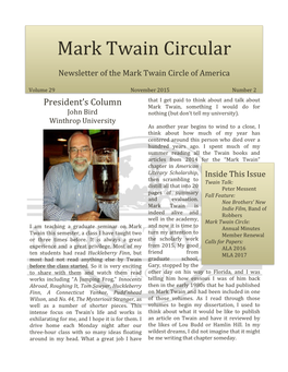 Mark Twain Circular