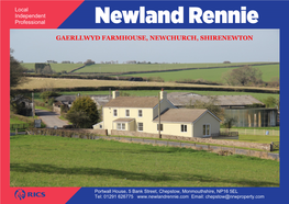 Gaerllwyd Farmhouse, Newchurch, Shirenewton