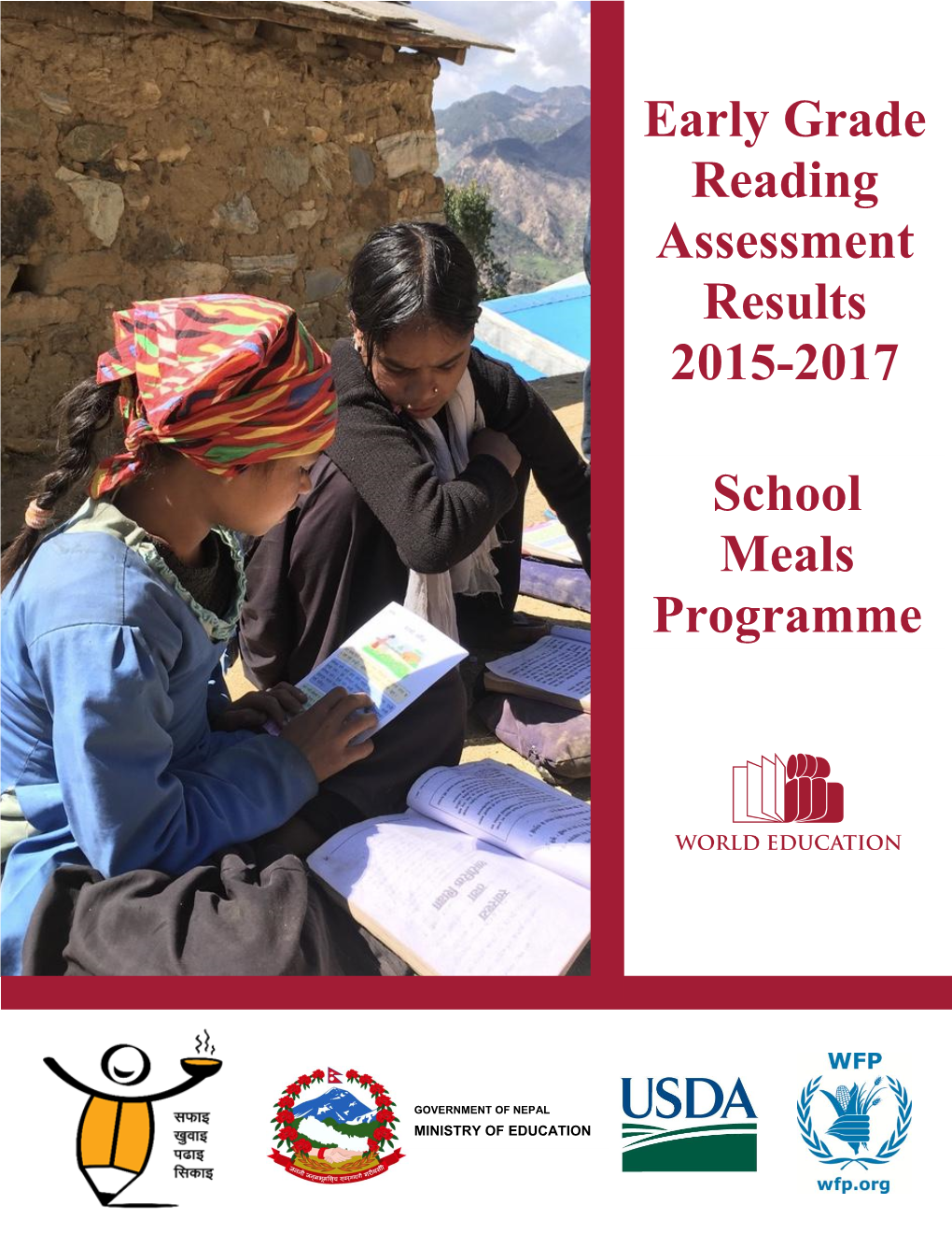 School Meals Programme Early Grade Reading Assessment Results