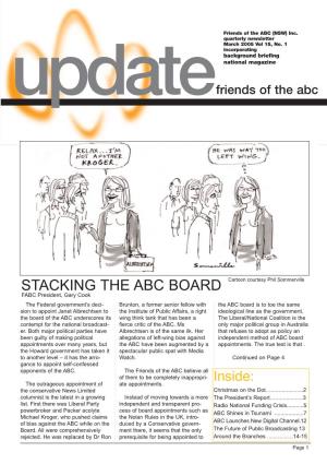 Stacking the Abc Board