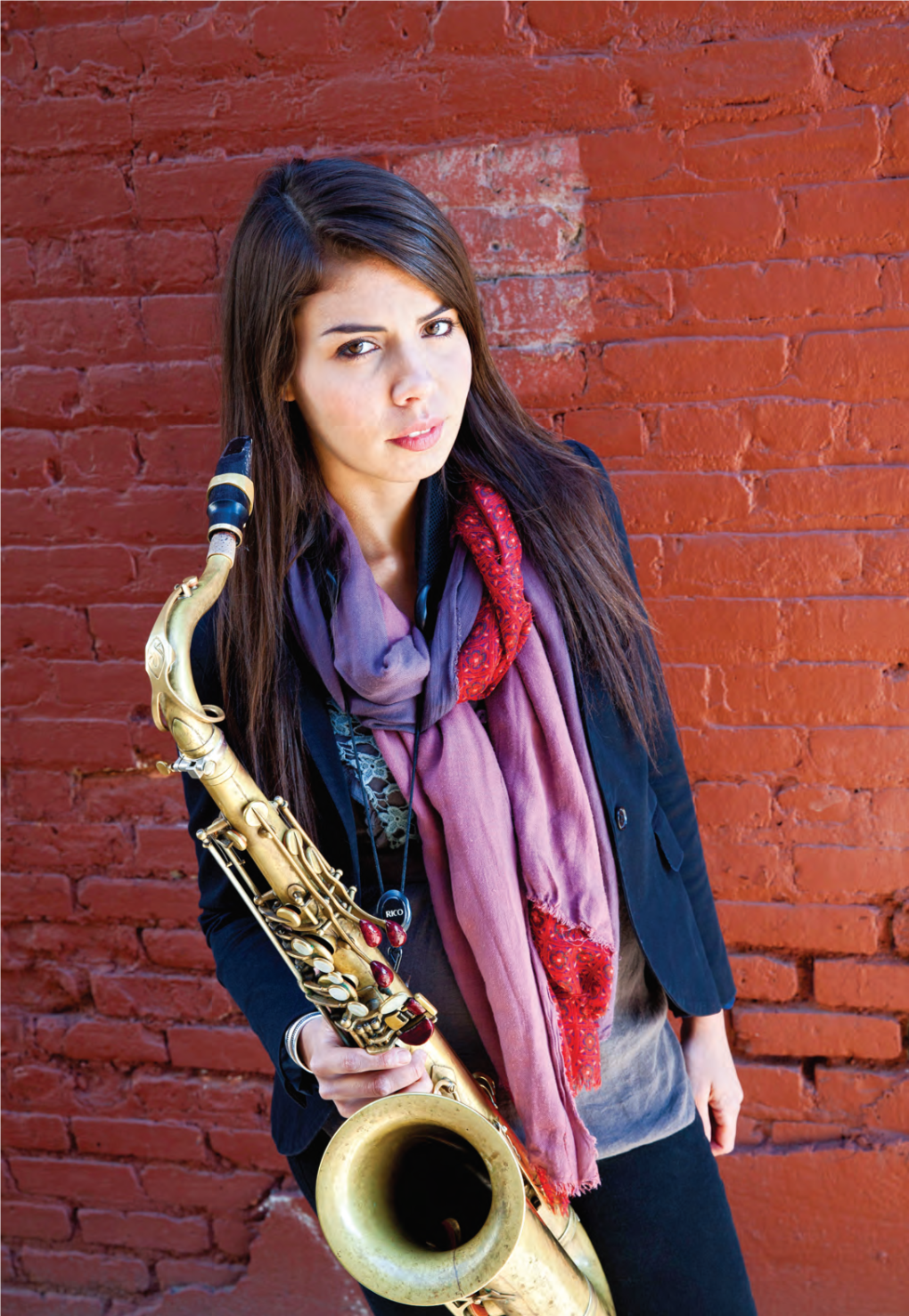 Melissa Aldana,Saxophone with Pablo Menares and Allan Mednard