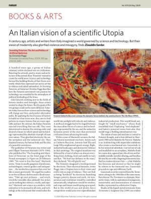 An Italian Vision of a Scientific Utopia a Century Ago, Artists and Writers from Italy Imagined a World Governed by Science and Technology