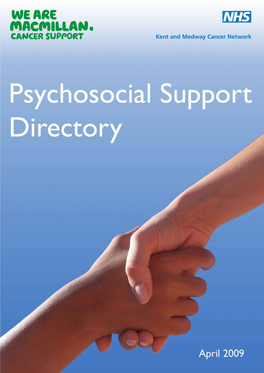 Psychosocial Support Directory April 2009