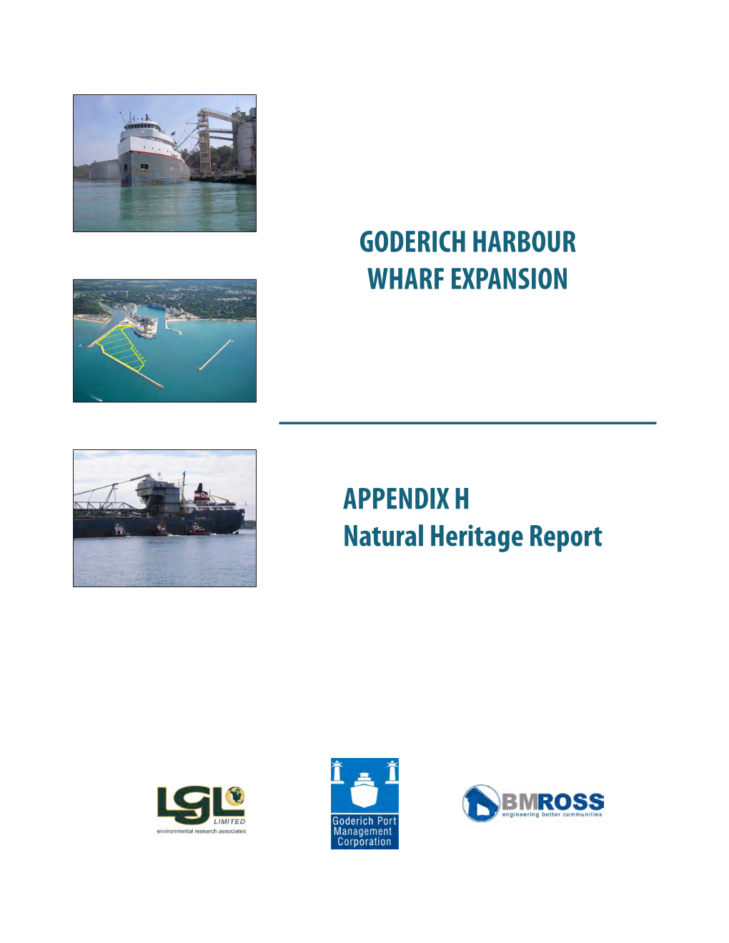 GODERICH HARBOUR WHARF EXPANSION APPENDIX H Natural