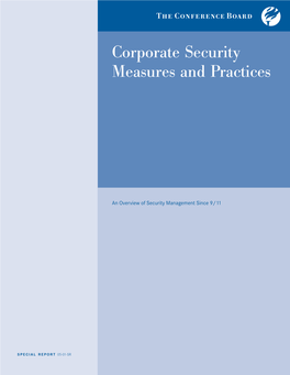 Corporate Security Measures and Practices