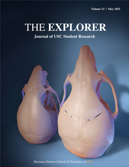 THE EXPLORER Journal of USC Student Research
