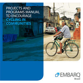 Projects and Programs Manual to Encourage