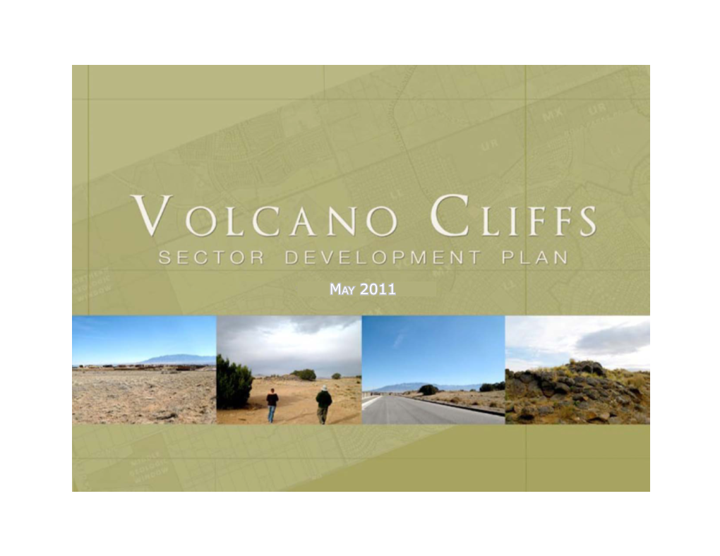 May 2011 Volcano Cliffs Sector Development Plan