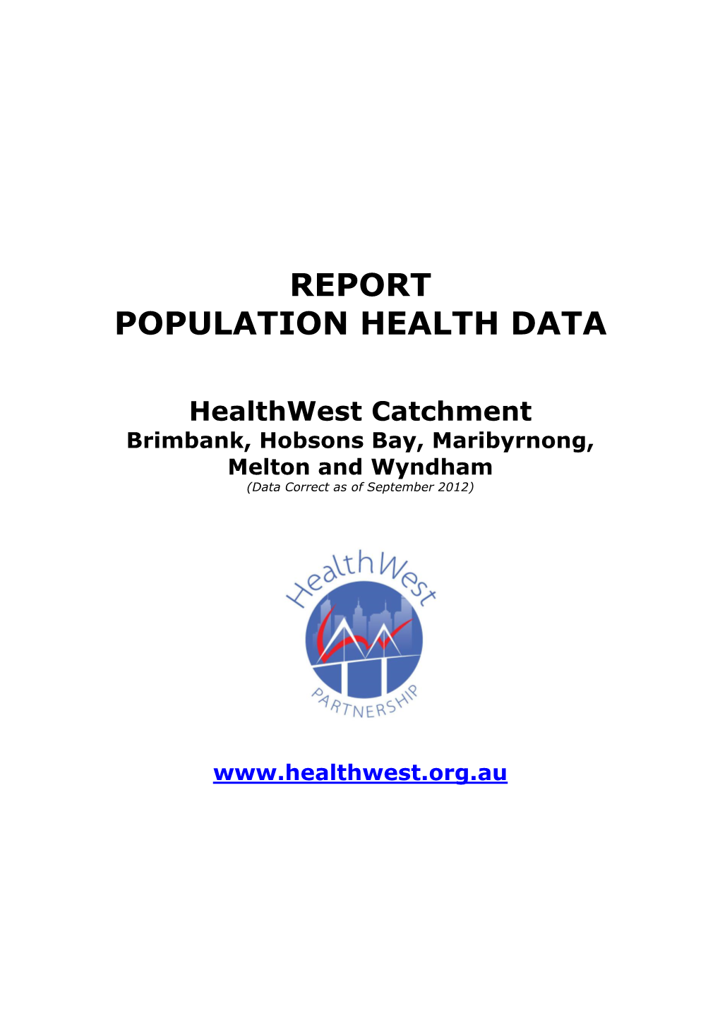Report Population Health Data