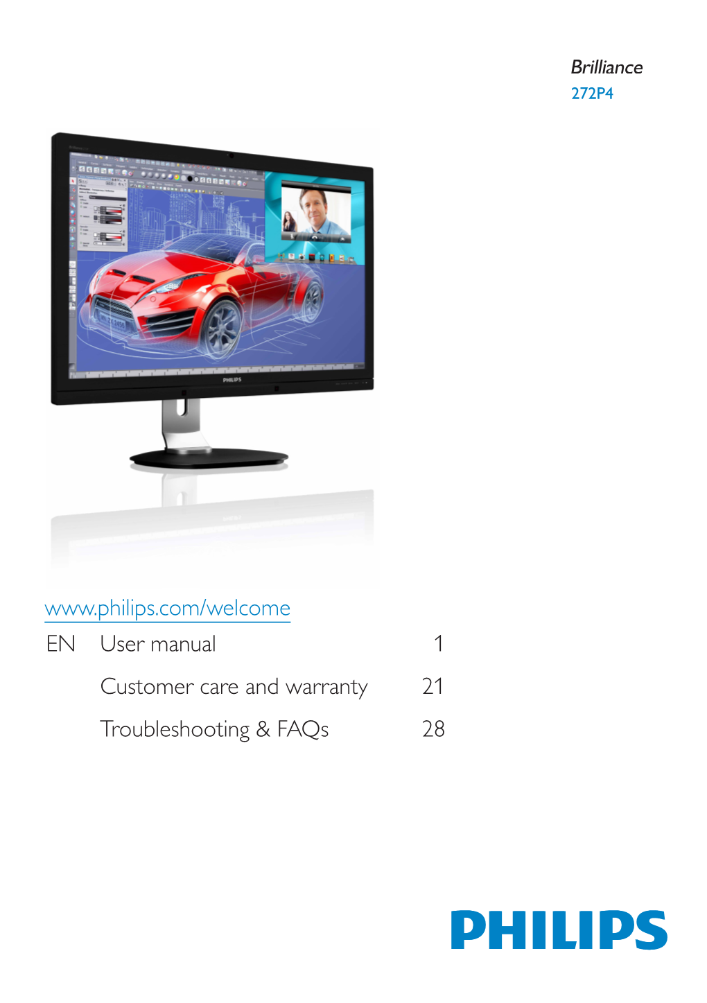 EN User Manual 1 Customer Care and Warranty 21 Troubleshooting & Faqs 28 Table of Contents