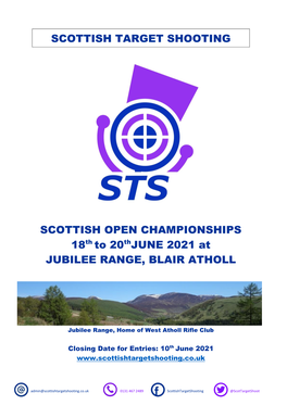 Scottish Target Shooting Scottish Open