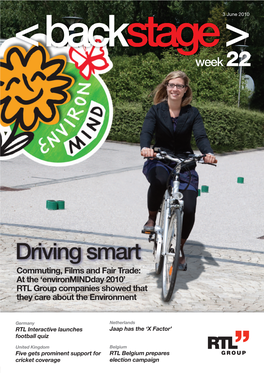 Driving Smart Commuting, Films and Fair Trade: at the ‘Environmindday 2010’ RTL Group Companies Showed That They Care About the Environment