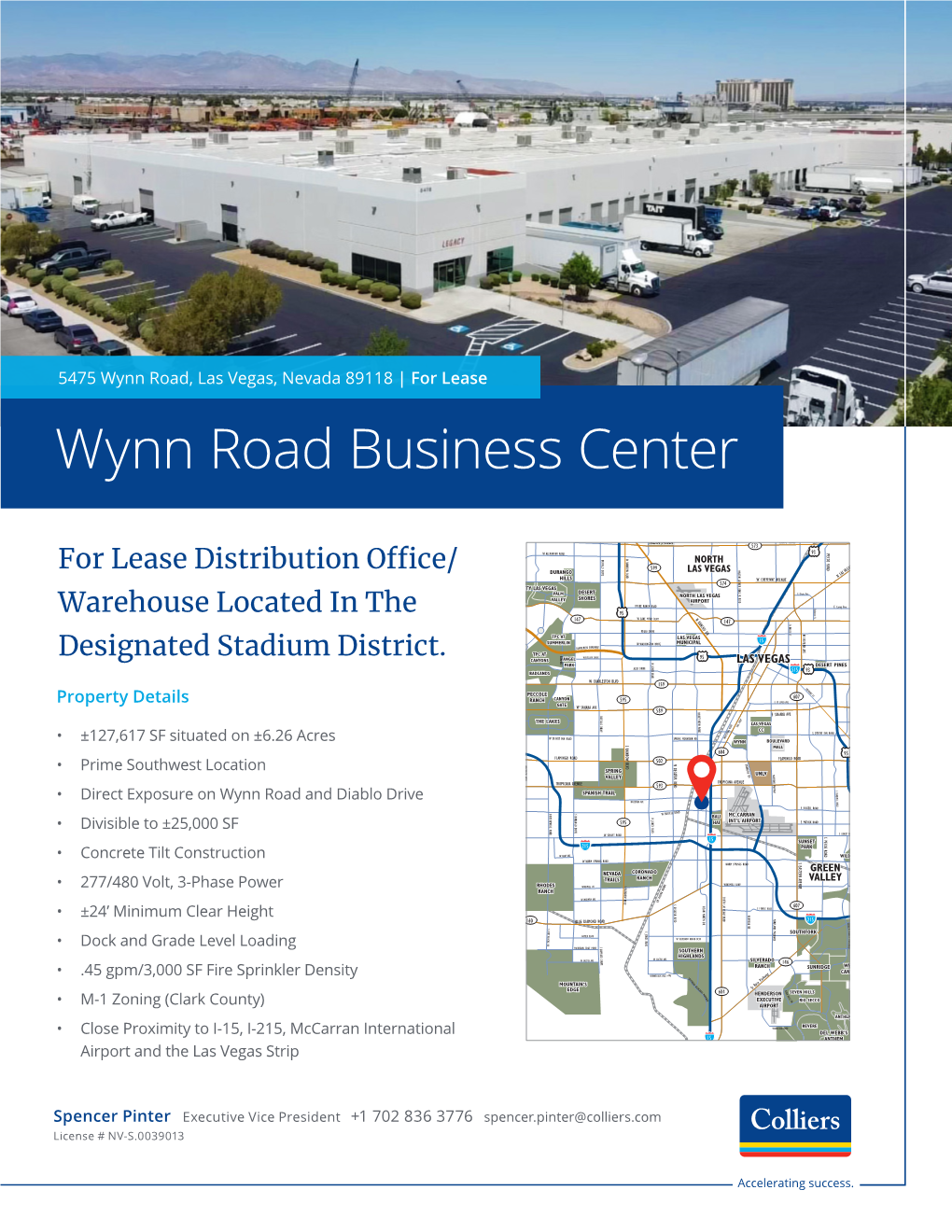 Wynn Road Business Center W CENTENNIAL PARKWAY
