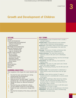 Growth and Development of Children