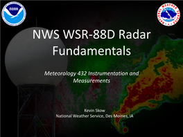 NWS WSR-88D Radar Fundamentals