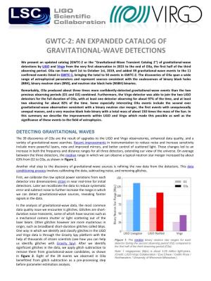 Gwtc-2: an Expanded Catalog of Gravitational-Wave Detections