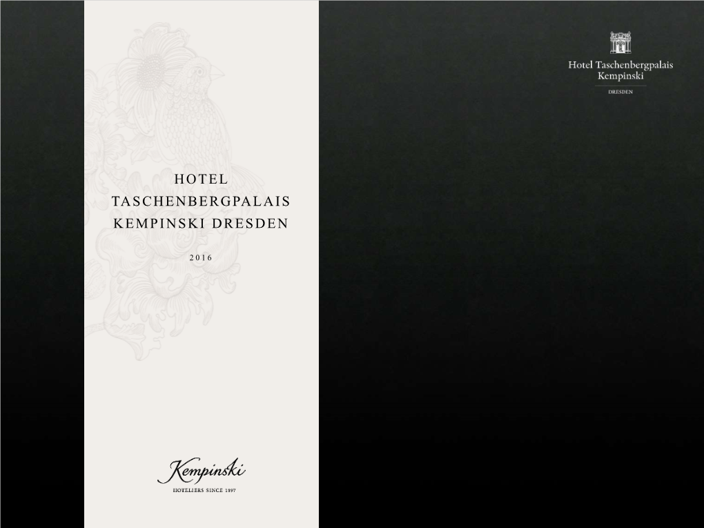 Hotel Taschenbergpalais Kempinski Dresden