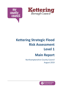 Download Level 1 Strategic Flood Risk Assessment