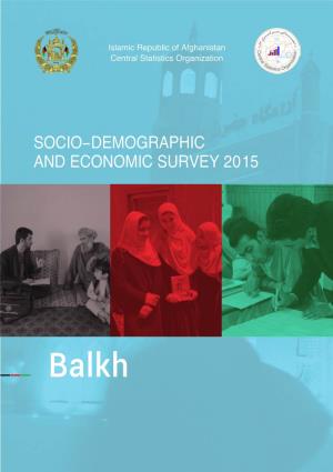 Socio-Demographic and Economic Survey 2015