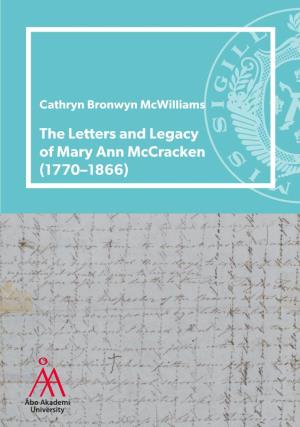The Letters and Legacy of Mary Ann Mccracken (1770-1866)